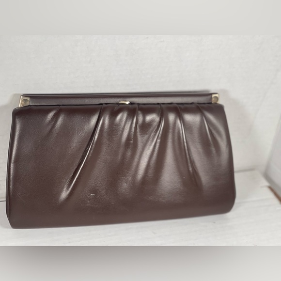 Vintage brown clutch wallet - Picture 2 of 5